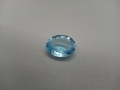 Blue Topaz, Oval Stone, 12.80cts, Loose