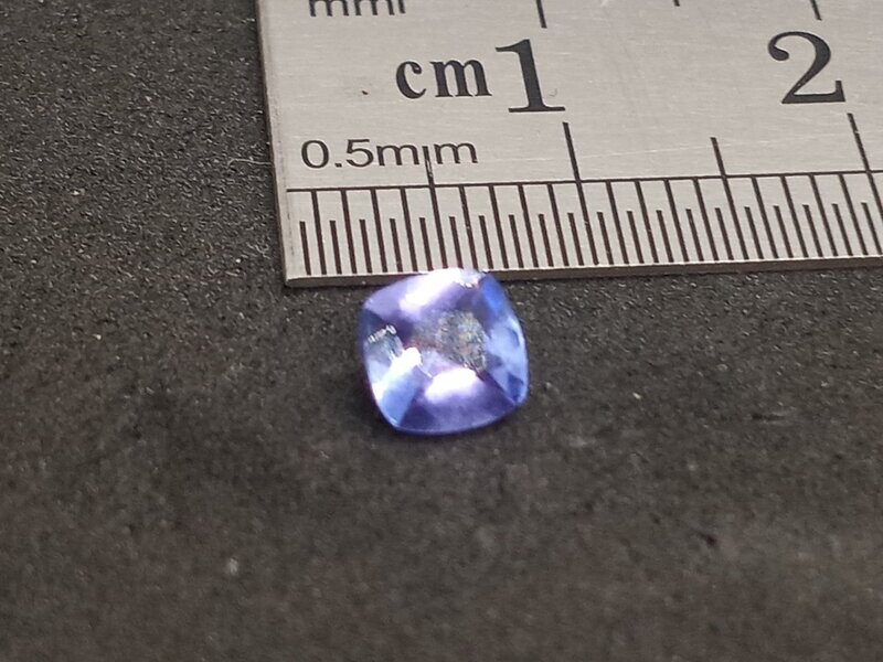 Tanzanite, Cushion Cut, Loose 0.50 CTS