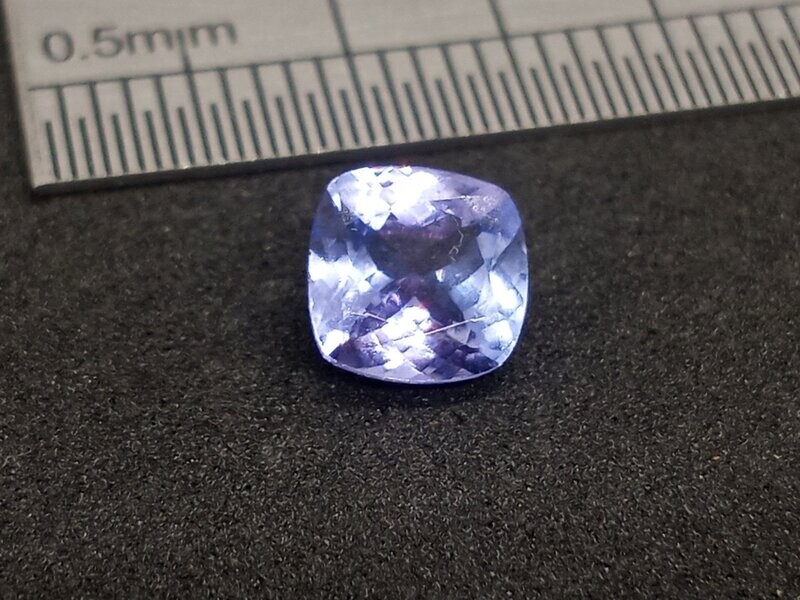 Tanzanite, Cushion Cut, Loose 1.50 CTS