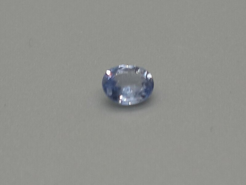 BLUE SAPPHIRE, OVAL CUT,  0.80 CTS