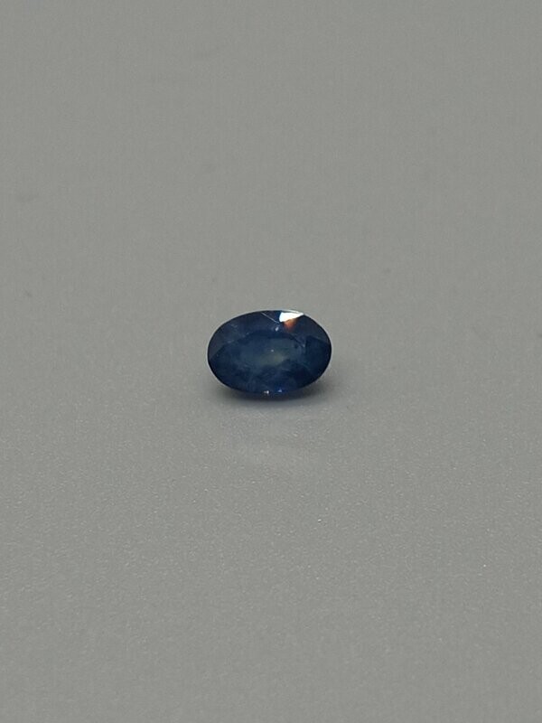 BLUE SAPPHIRE, OVAL CUT,  0.70 CTS