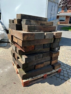 Oak Sleepers (240mm x 125mm x 880mm)