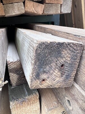 3 x 3" Timber Post Reclaimed