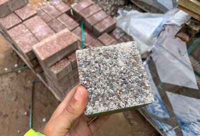 Charcon Andover Textured Block Pavers Heather Porphyry 100 x 100 5 Packs 28sqm  (2800 Blocks)
