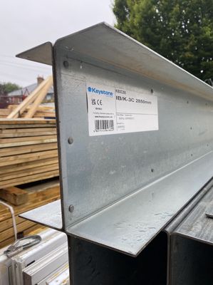 Keystone IB/K-3C Extra Heavy Duty Solid Wall Lintel 2850mm