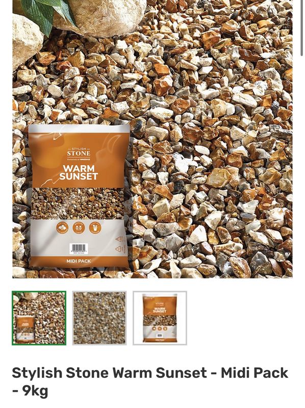 Warm Sunset Chippings Midi Pack (Pallet of 25)