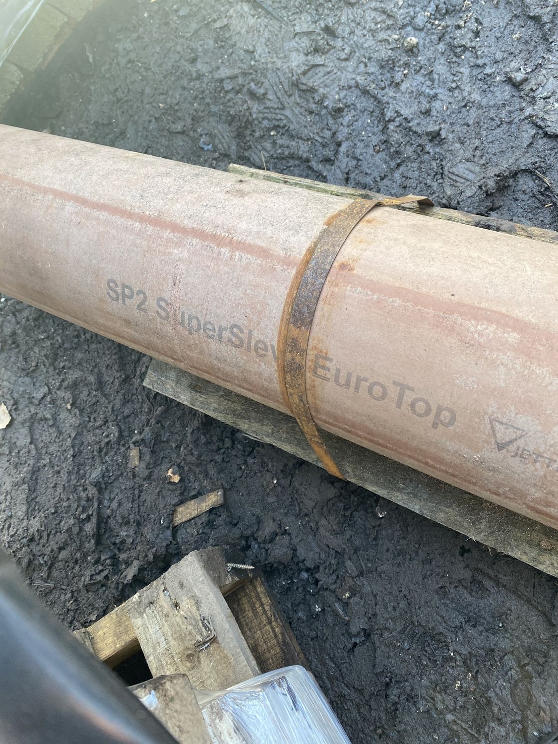 Supersleve SP2 Clay Pipe - 1750 x 150mm