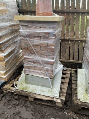 Fibreglass Chimney 1003 x 850 x 1320