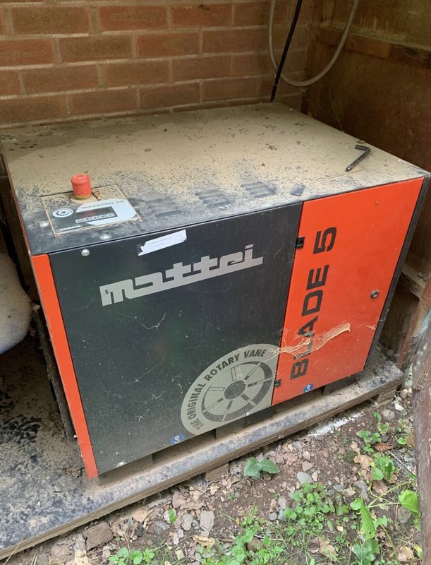 Mattei Blade 5 Lubricant Vane Compressor