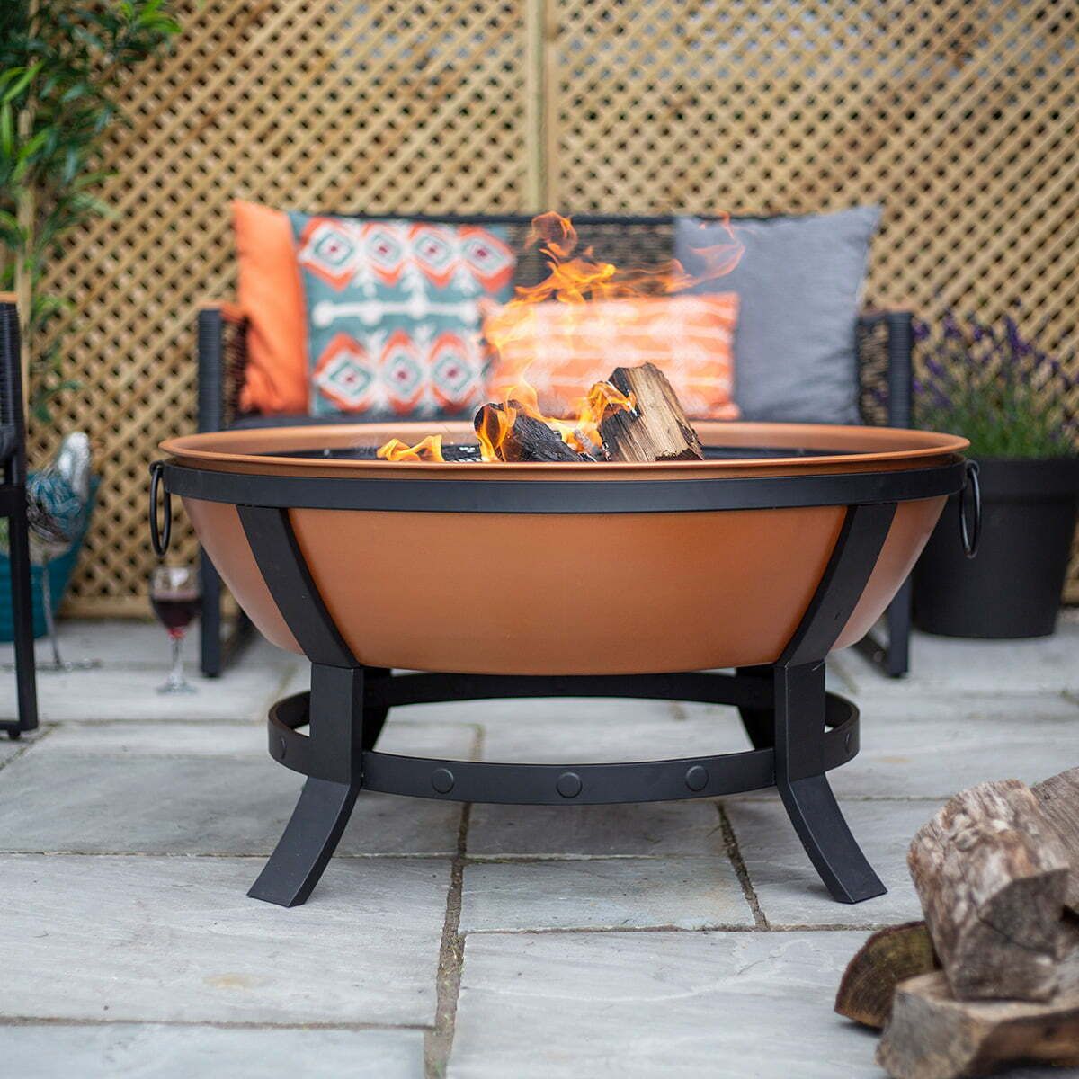 Katori Copper Fire Pit