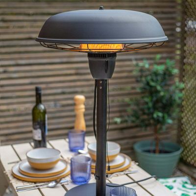 Black Industrial Table Top Electric Heater