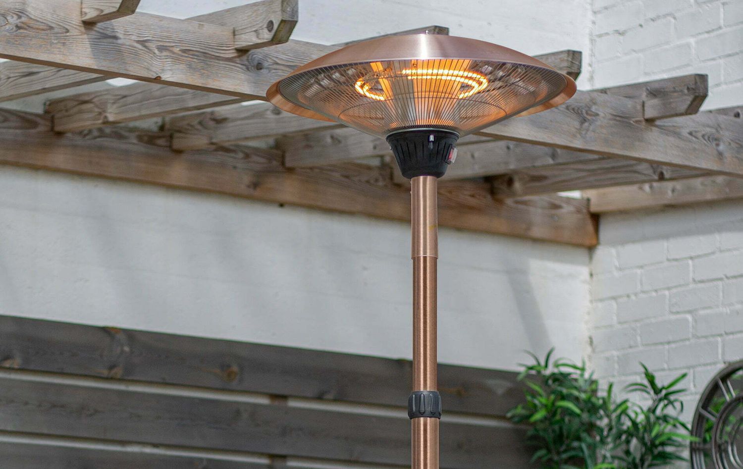 Copper Adjustable Standing Heater