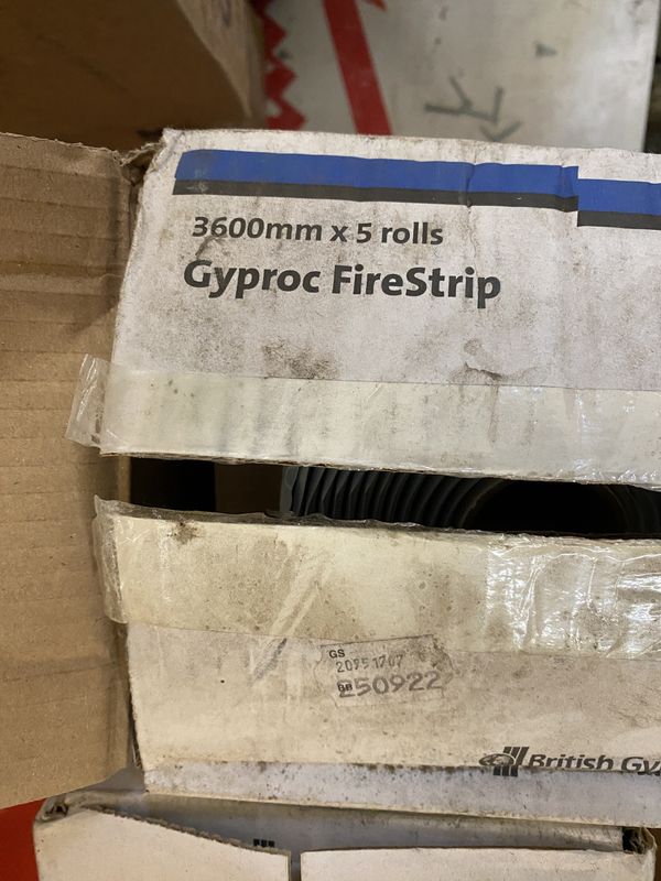 Gyproc Fire Strip 3600m (4 Boxes of 5 Rolls)