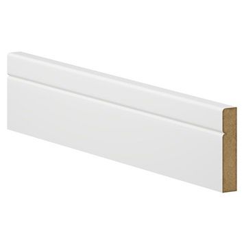 Contemporary Burford White MDF Architrave 4.2m Ex Howdens Stock (Pack of 10)