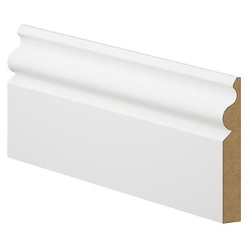 Ogee White MDF Architrave 4.2m Ex Howdens Stock (Pack of 10)