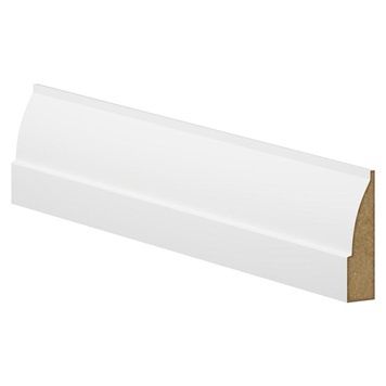 Ovolo White MDF Architrave 4.2m Ex Howdens Stock (Pack of 10)