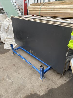 FD30 Internal Door Grey 2040x 926mm RH