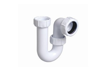 White Tubular swivel trap  P040 40mm (Pack Of 5)