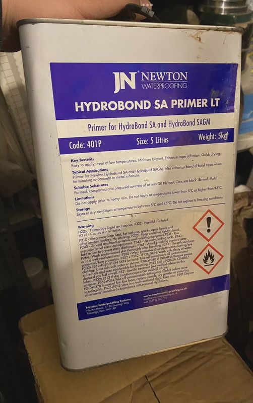 Hydrobond Self-Adhesive Waterproofing Membrane Set