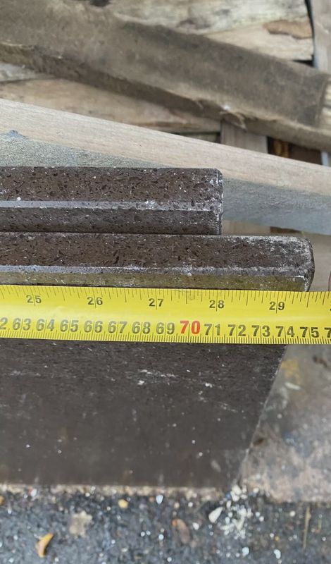 Granite Slabs 75 x 75mm 20mm (2 Pieces)