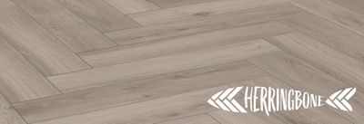 Herringbone Grey Flooring 1.238m2 SDH3654