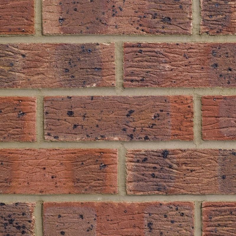 Forterra LBC Claydon Red Multi Pressed Facing Brick (390 Per Pack)