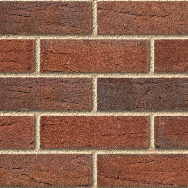 Ibstock Brunswick Antique Red Wirecut Facing Bricks (500 Per Pack)