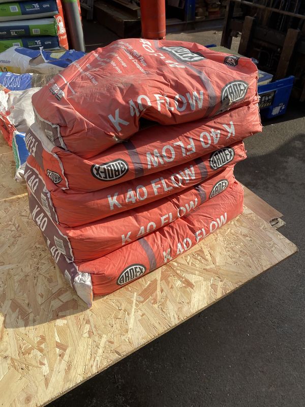 Ardex K40 HB High Build Fibre Reinforced Levelling Compound 22kg
