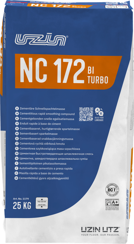 Uzin NC172 Bi Turbo Rapidset Floor Level Compond