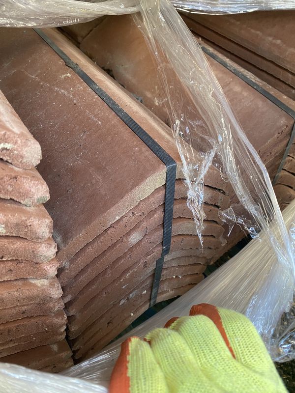 Roof Ridges Terracotta (Bundle Of 5)