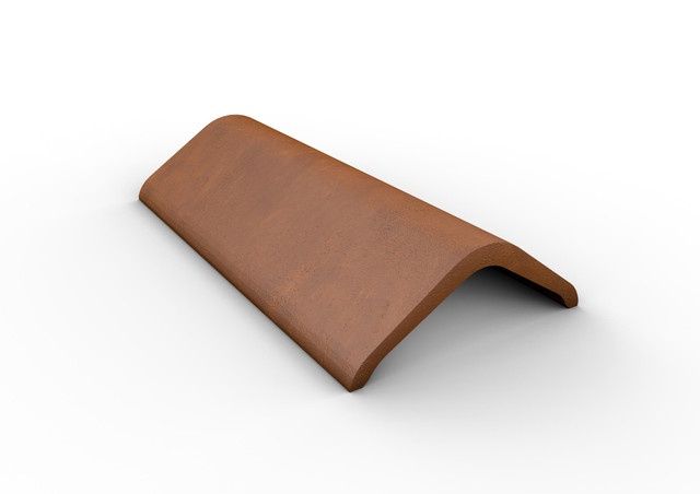 Roof Ridges Terracotta (Bundle Of 5)