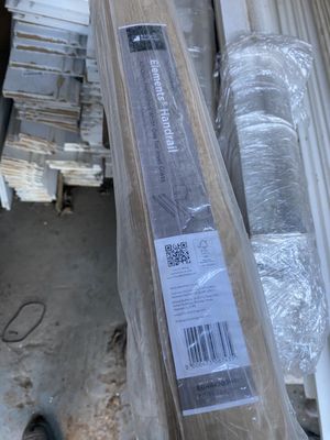 Solid White Oak 4.2m Elements Handrail Un-Grooved for Glass Panel Clamps