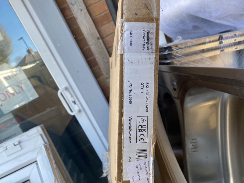 Rectangular Shower Tray 1400 x 900