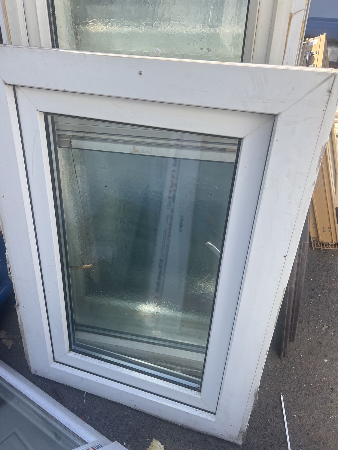 uPVC White Window 68 x 95cm