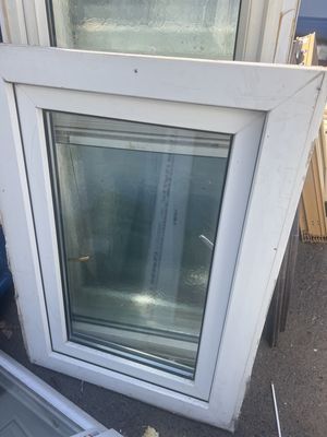 uPVC White Window 68 x 95cm