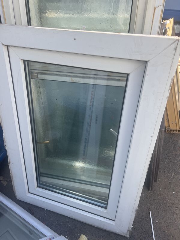 uPVC White Window 68 x 95cm