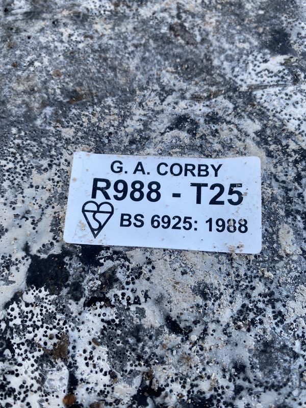Mastic Asphalt Tanking Grade Block 300 x 300 (Pallet of 50)