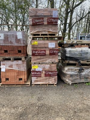 Marshall 65mm Redbridge Stock Bricks (396 Per Pack)