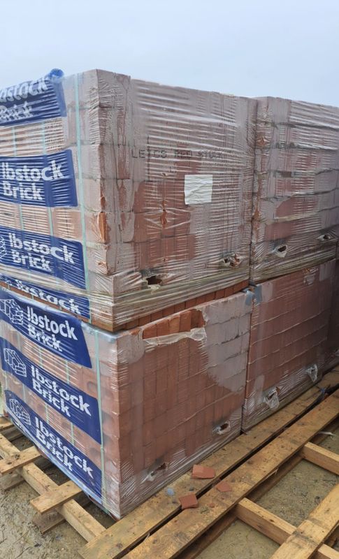 Ibstock Leicester Red Stock Facing Brick (Pack of 500)