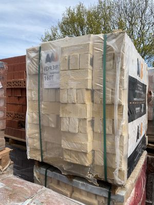 Handmade Buff Bricks (624 Per Pack)