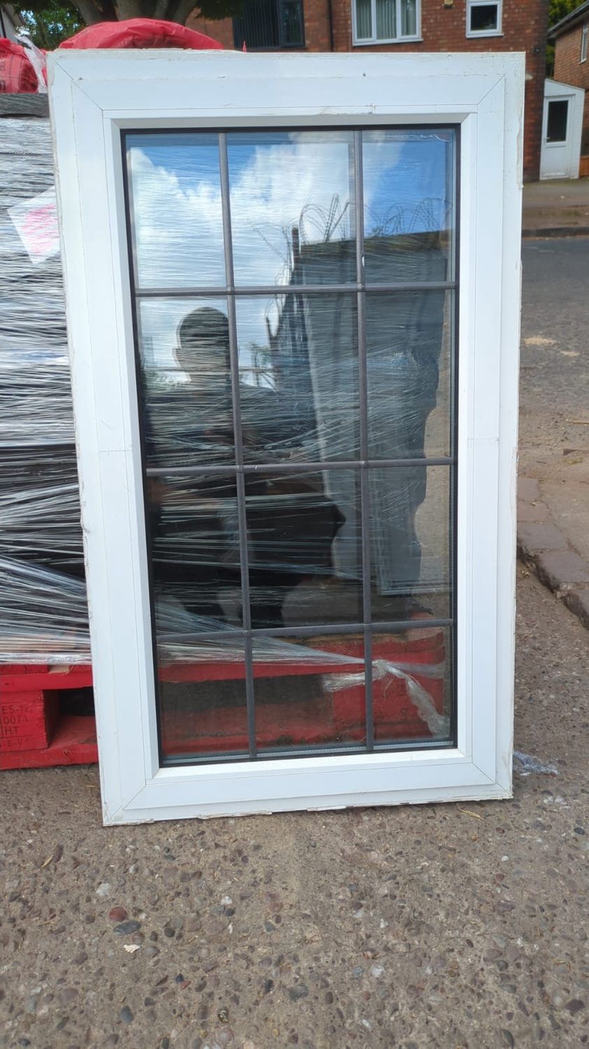 uPVC Window with Lead (520 x 880mm)