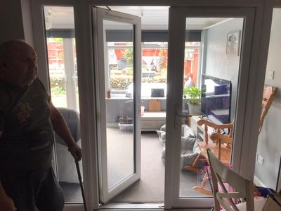 French Doors (1520 x 1970) Door &amp; 2 Side Glass (400 x 2000)