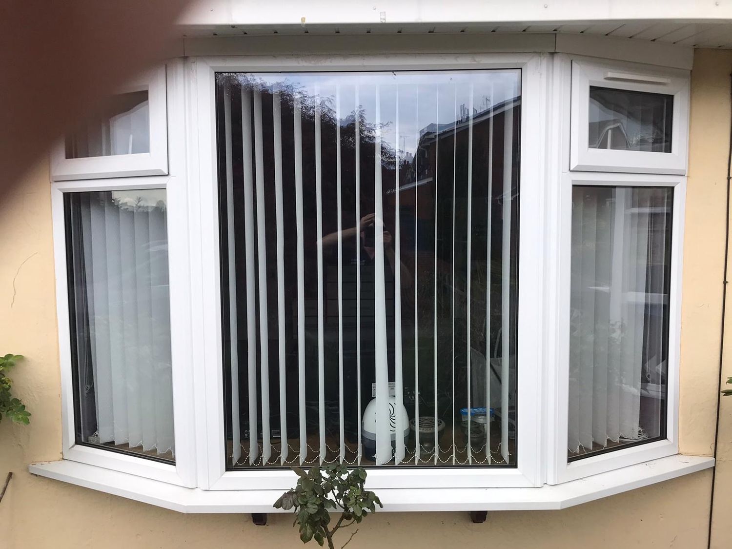 uPVC Bay Window (1035 x 1470) x (635 x 1470mm)