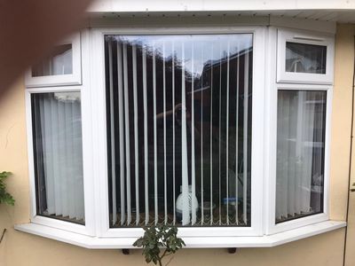 uPVC Bay Window (1035 x 1470) x (635 x 1470mm)