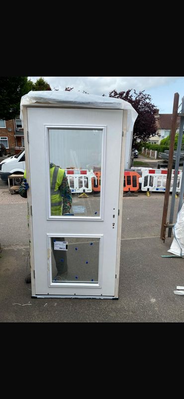 Composite Door White (1000 x 2350)