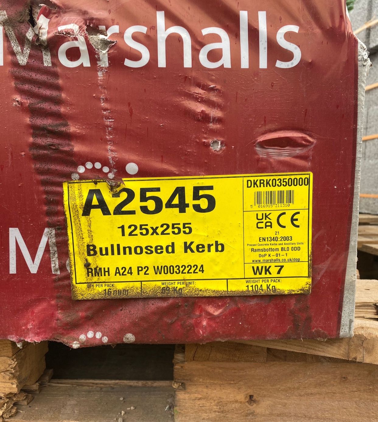 Bullnose Kerb