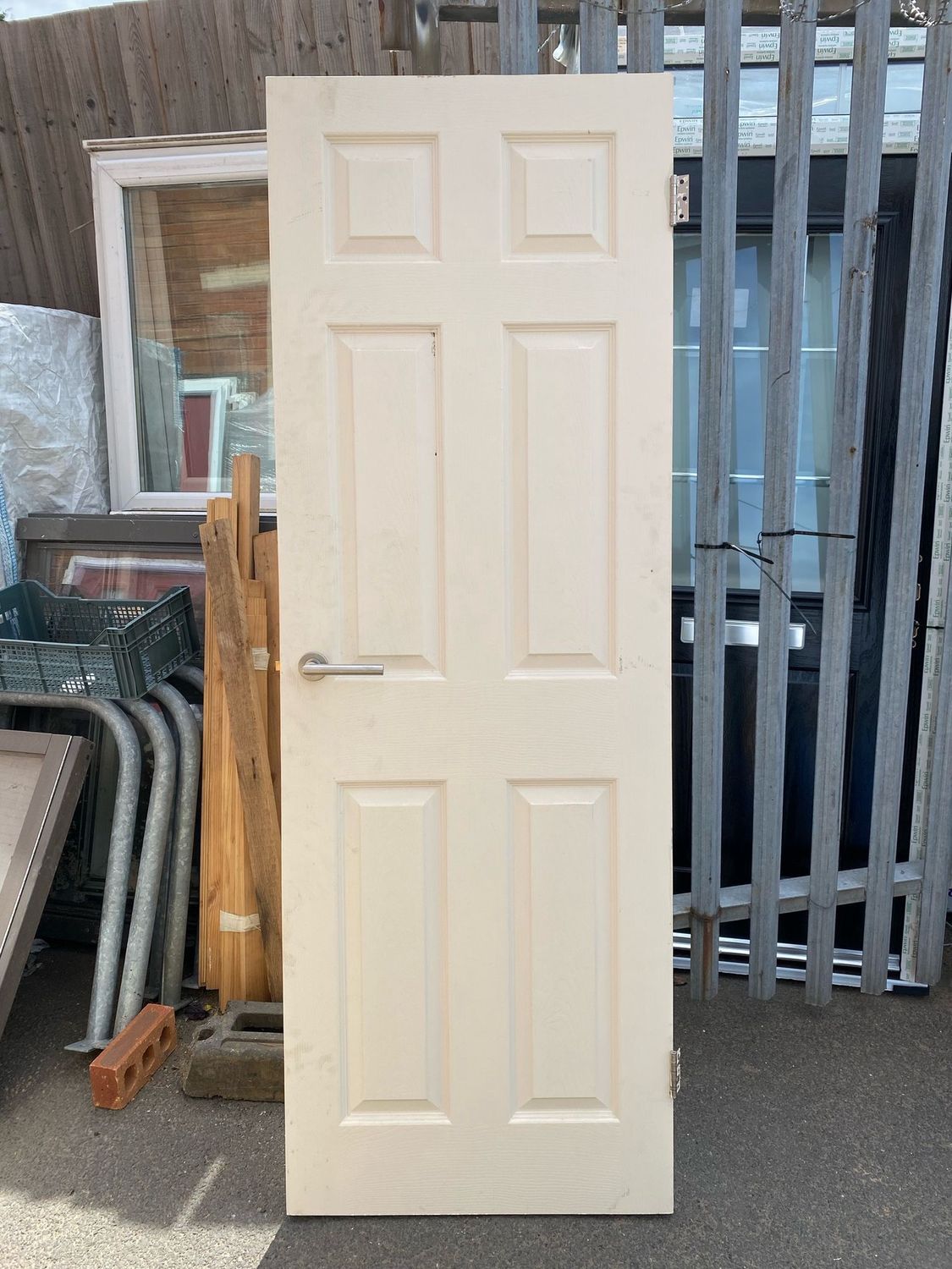 Internal Fire Door 6 Panel (270 x 1980)