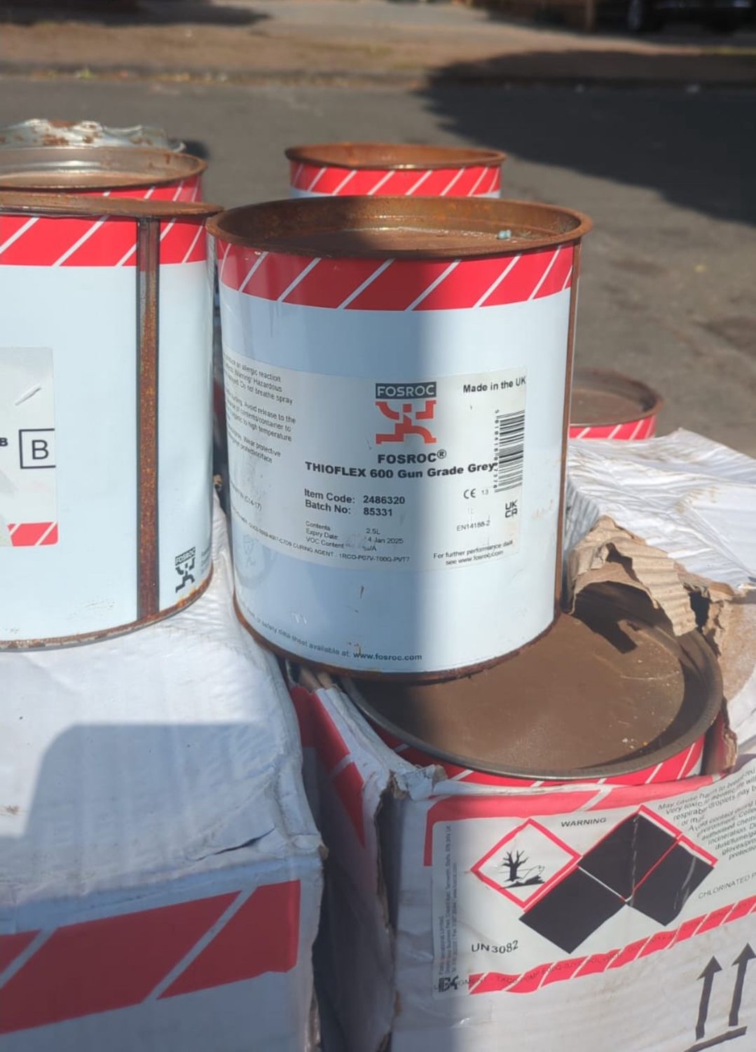 Thioflex 600 Gun Grade Grey 2.5L