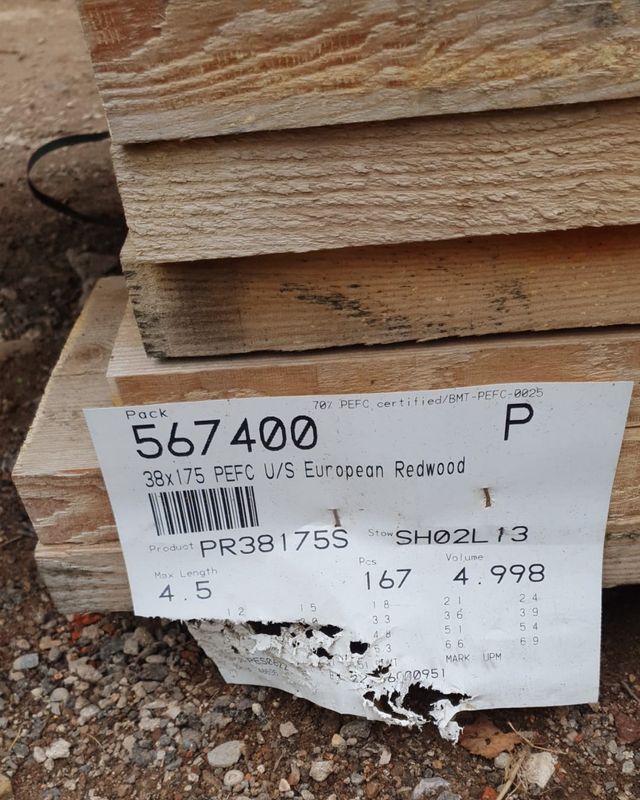 7x2 (38 x 175) Joist / 4.5m