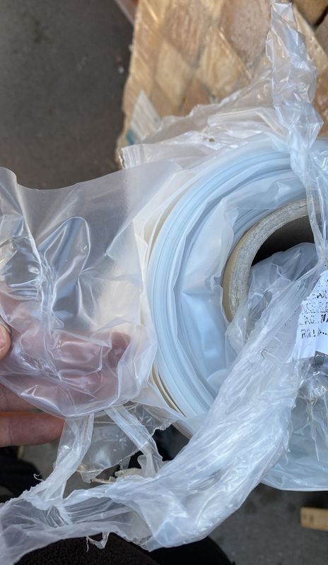 Clear Plastic Membrane (1m x 4m x 50m)